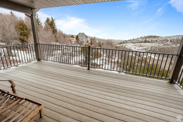 1510 S Mahogany Dr, Garden City, UT 84028 - view of wooden deck