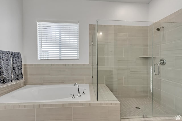 1919 S Sawmill Blvd E, Heber City, UT 84032 - full bathroom with a shower stall and a bath
