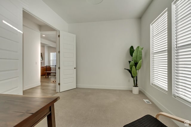 1919 S Sawmill Blvd E, Heber City, UT 84032 - unfurnished office featuring light carpet, visible vents, and baseboards
