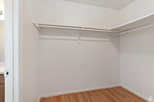 1202 E Mutton Hollow Rd, Kaysville, UT 84037 - spacious closet featuring wood finished floors