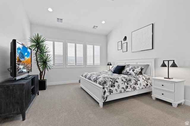 1624 W Chandler Dr, St George, UT 84770 - bedroom with light carpet and recessed lighting