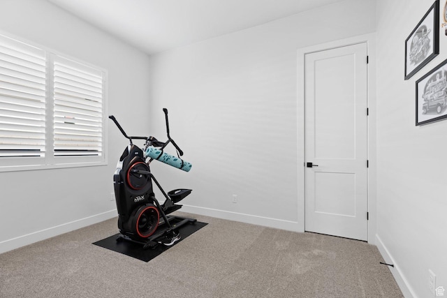 1624 W Chandler Dr, St George, UT 84770 - exercise room with carpet and baseboards