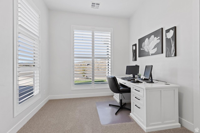 1624 W Chandler Dr, St George, UT 84770 - office area with carpet and healthy amount of natural light