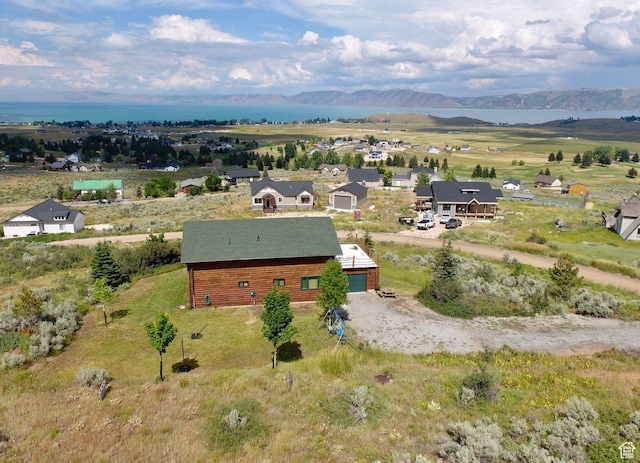 2947 S Chukar Dr, Garden City, UT 84028 - view from above of property featuring a mountain backdrop