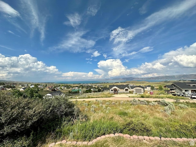 2947 S Chukar Dr, Garden City, UT 84028 - aerial view of a mountainous background
