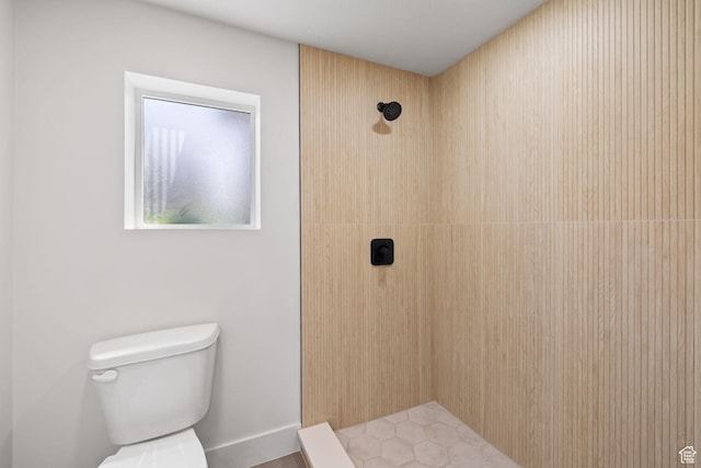 205 S Highland Dr, Santaquin, UT 84655 - bathroom with toilet and a tile shower