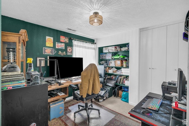 1112 S Granada Royale, Washington, UT 84780 - office space featuring visible vents and a textured ceiling