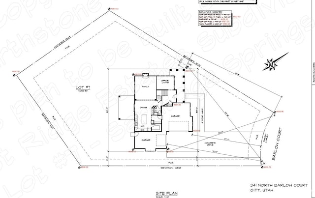 341 N Barlow Ct, Saratoga Springs, UT 84045 - home floor plan