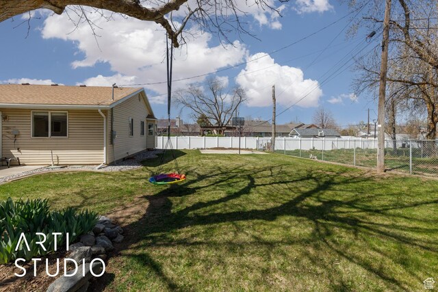 379 E 100 S, Kaysville, UT 84037 - view of yard with a fenced backyard