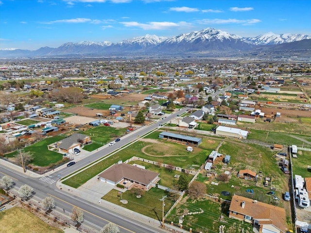14883 S 3200 W, Bluffdale, UT 84065 - bird's eye view featuring a residential view and a mountain view