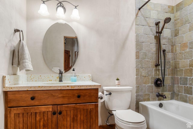 10129 N Basin Canyon Rd, Park City, UT 84098 - bathroom with shower / bathtub combination, vanity, and toilet