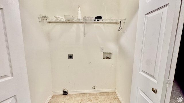 70 Teal Loop, Logan, UT 84321 - laundry room with baseboards, washer hookup, laundry area, gas dryer hookup, and hookup for an electric dryer