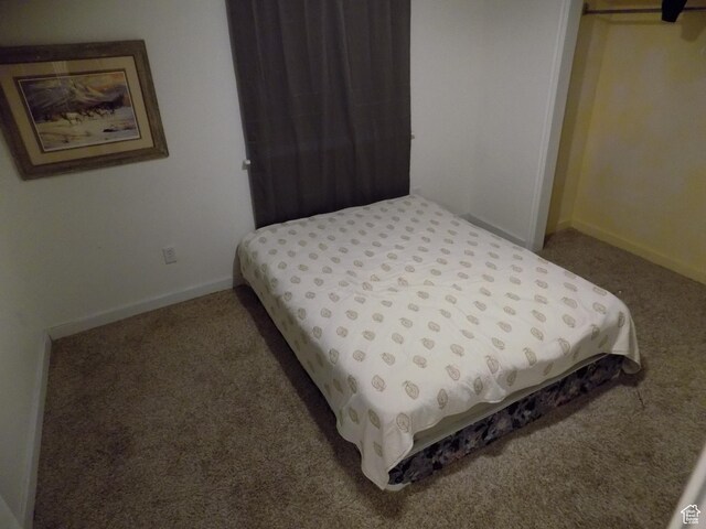 475 W 100 N, Aurora, UT 84620 - bedroom featuring carpet floors, baseboards, and a closet