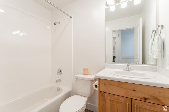3048 S 400 W, Nibley, UT 84321 - full bath featuring toilet, vanity, and tub / shower combination