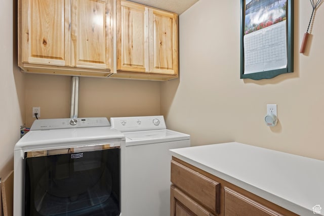 17 Wedge Way, Garden City, UT 84028 - washroom featuring cabinet space and washer and dryer