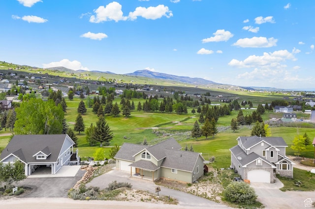 17 Wedge Way, Garden City, UT 84028 - aerial perspective of suburban area with a mountain backdrop