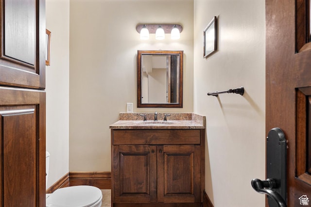 2499 River Meadows Ln, Midway, UT 84049 - half bath featuring toilet and vanity
