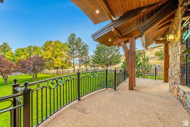2499 River Meadows Ln, Midway, UT 84049 - view of patio