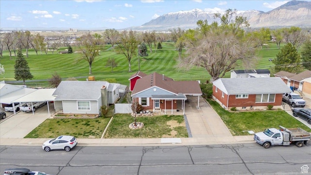 108 W 4300 S, Washington Terrace, UT 84405 - birds eye view of property with a mountain view