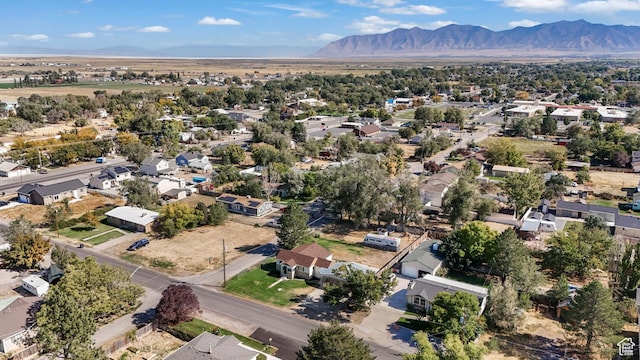 55 S Cooley St, Grantsville, UT 84029 - aerial view with a mountain view and a residential view