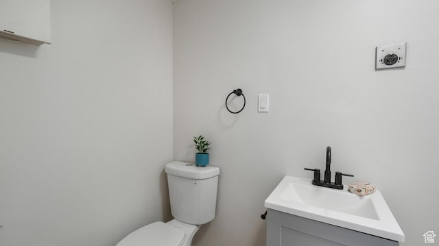 55 S Cooley St, Grantsville, UT 84029 - half bathroom featuring vanity and toilet
