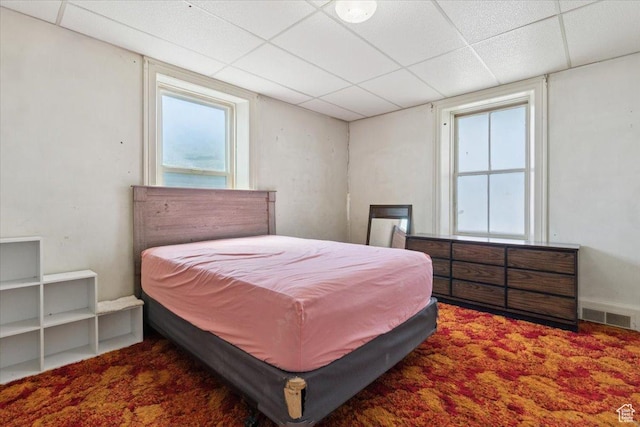 205 S Main St, Manti, UT 84642 - bedroom featuring a drop ceiling
