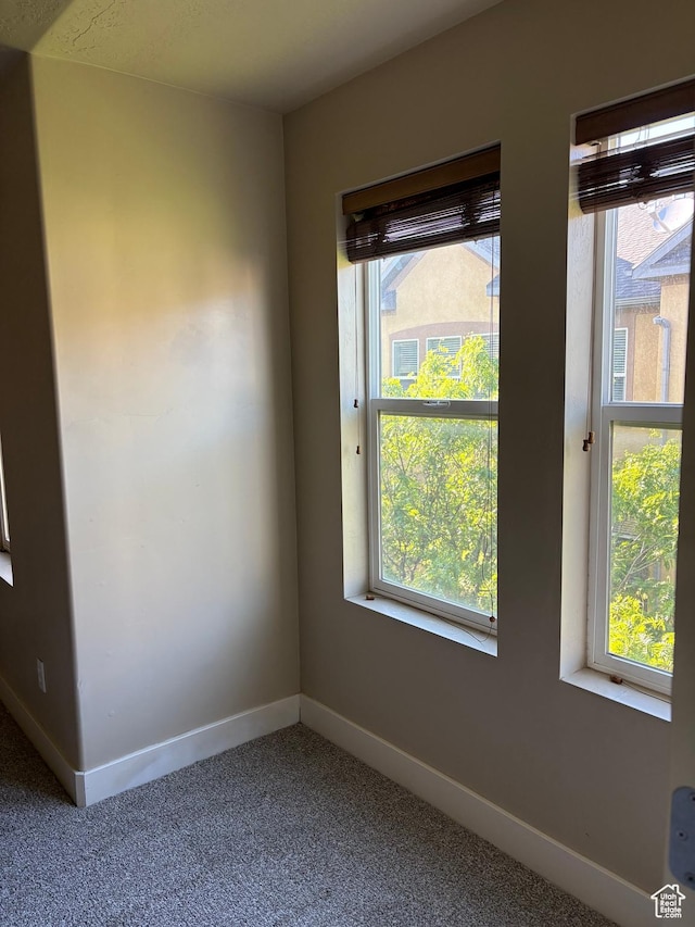 162 W Barry Links Way S, South Salt Lake, UT 84115 - unfurnished room with carpet, baseboards, and healthy amount of natural light