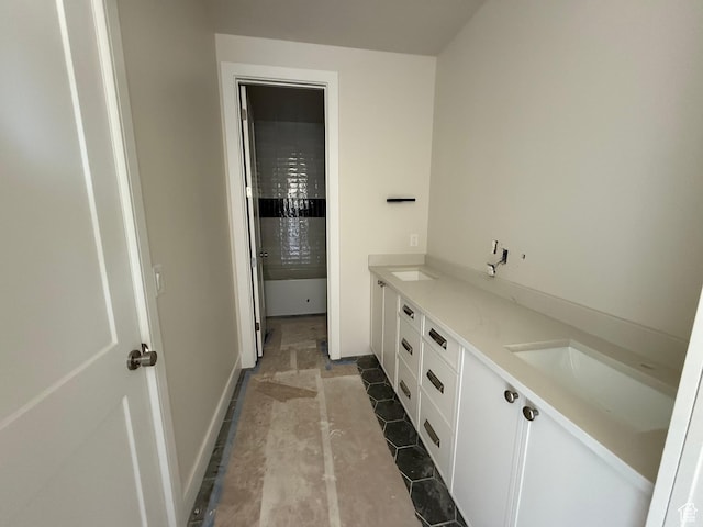 1362 S 1960 W Unit 3, Lehi, UT 84043 - bathroom featuring double vanity and baseboards