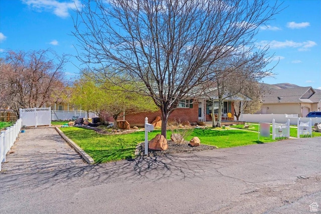 39 S 200 W, Morgan, UT 84050 - view of yard featuring a fenced front yard