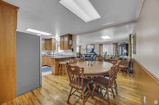 4926 S 3655 W, Taylorsville, UT 84129 - dining area with light wood-style flooring