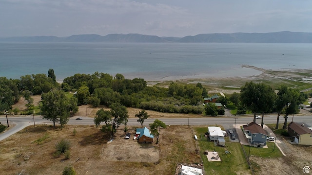 1559 S Bear Lake Blvd S, Garden City, UT 84028 - bird's eye view featuring a water and mountain view