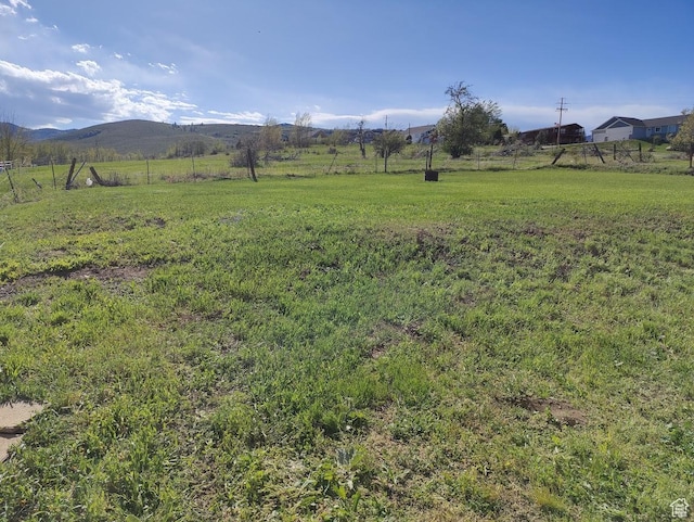 1559 S Bear Lake Blvd S, Garden City, UT 84028 - view of yard with a rural view and a mountain view