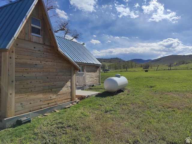 1559 S Bear Lake Blvd S, Garden City, UT 84028 - view of yard featuring a rural view and a mountain view