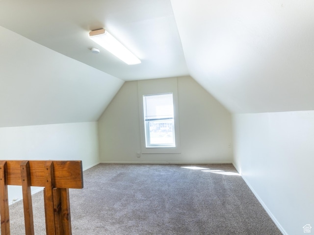 290 W 400 S, Heber City, UT 84032 - bonus room featuring lofted ceiling, baseboards, and carpet floors