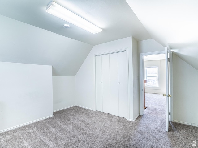 290 W 400 S, Heber City, UT 84032 - bonus room with baseboards, lofted ceiling, and carpet
