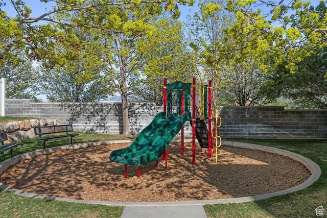 6351 W Traveler Ln, West Jordan, UT 84081 - view of playground with fence