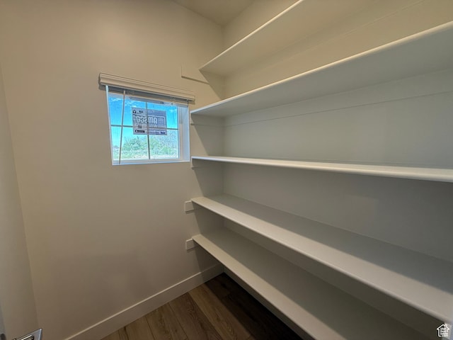 view of pantry