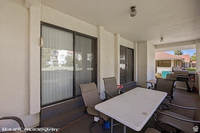 view of patio / terrace with outdoor dining space