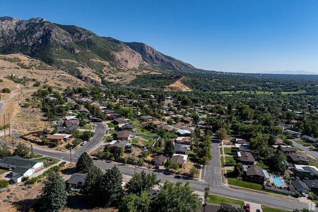 940 Fillmore Ave, Ogden, UT 84404 - bird's eye view featuring a mountain view and a residential view