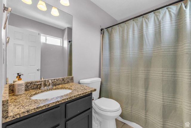 11873 S Coles Camp Cir W, Herriman, UT 84096 - bathroom with tile patterned floors, toilet, and vanity