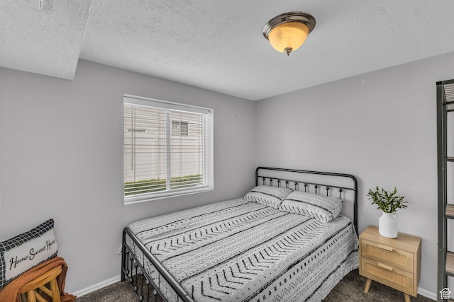 11873 S Coles Camp Cir W, Herriman, UT 84096 - bedroom featuring baseboards, a textured ceiling, and carpet floors