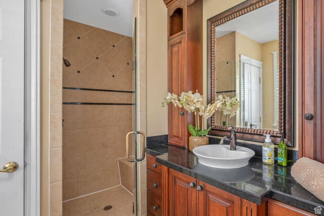 506 S 1200 E, Bountiful, UT 84010 - full bathroom featuring a shower stall and vanity