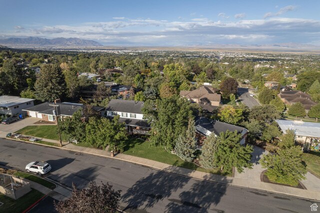 506 S 1200 E, Bountiful, UT 84010 - bird's eye view with a mountain view and a residential view