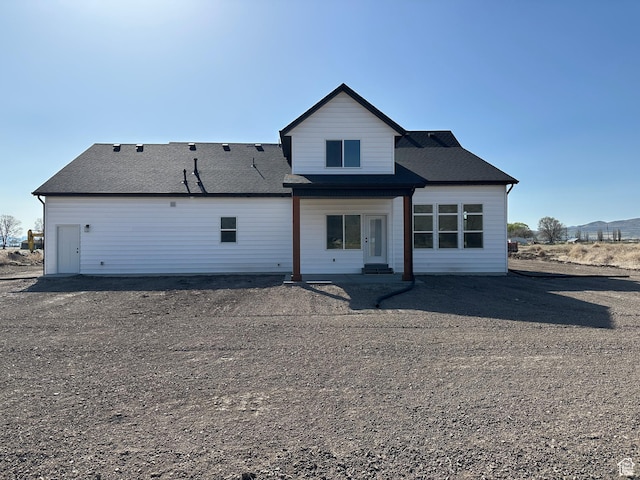 view of rear view of house