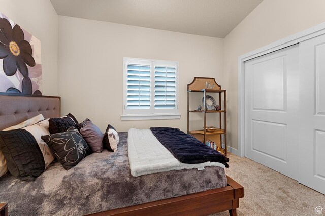 10756 S Autumn Wind Way W, South Jordan, UT 84009 - carpeted bedroom with lofted ceiling