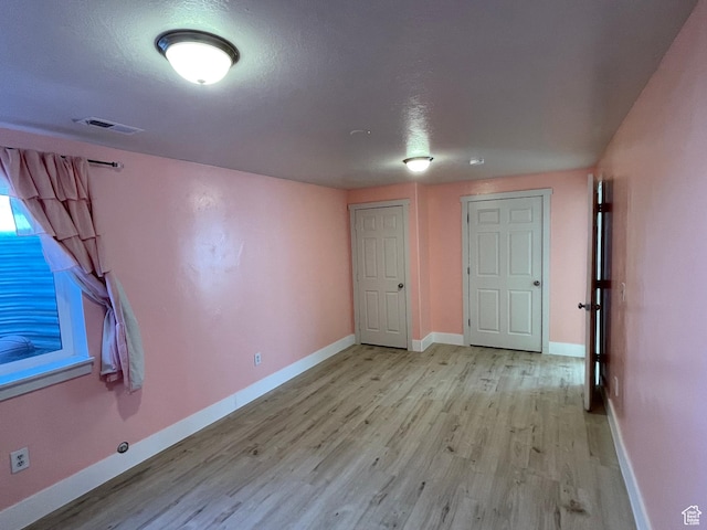 129 N 3rd E, Franklin, ID 83237 - spare room with visible vents, baseboards, and light wood-style floors