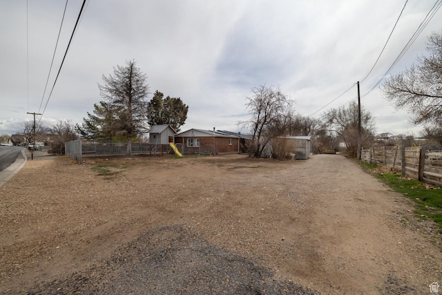 1674 E 1700 S, Naples, UT 84078 - view of yard featuring fence and a playground