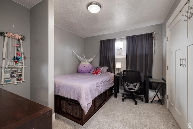 1674 E 1700 S, Naples, UT 84078 - bedroom with carpet and a textured ceiling