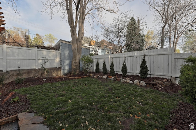 135 W 600 N, Salt Lake City, UT 84103 - view of yard featuring a fenced backyard