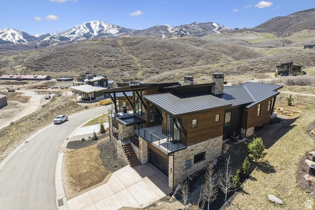 1526 W Orion Way, Heber City, UT 84032 - birds eye view of property featuring a mountain view